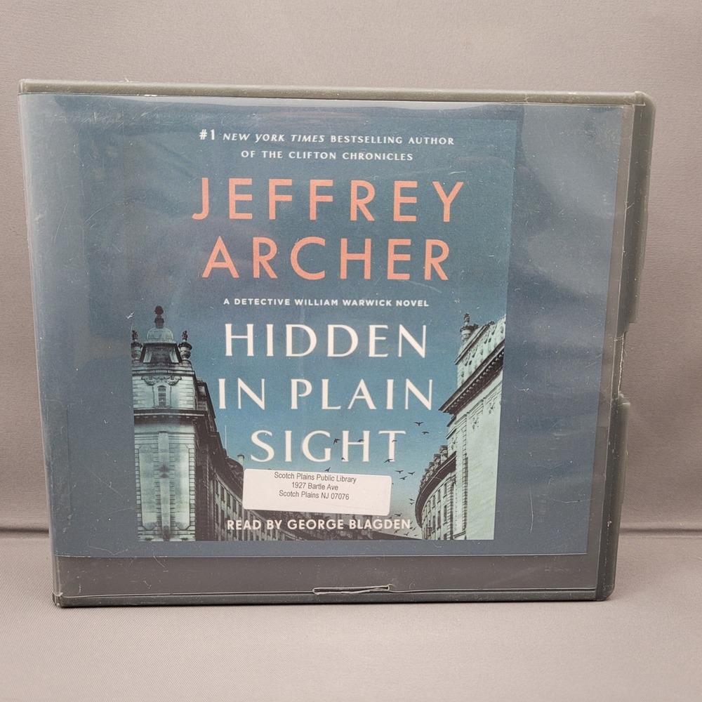 Hidden in Plain Sight (Audio CD, 2020) Jeffrey Archer